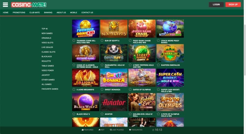 Casino Mate Review – Pokies