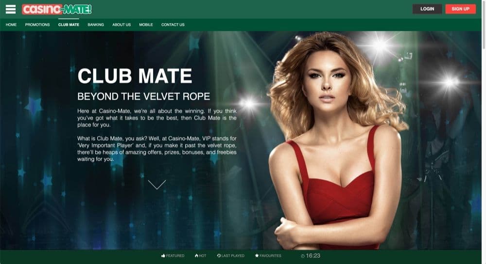 Casino Mate Review – Casino Mate VIP Program and Cashback