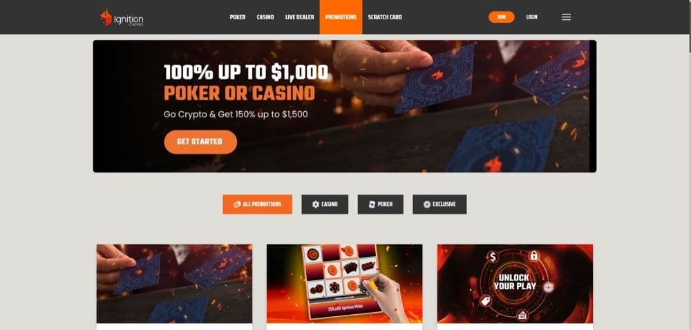 Ignition Casino Review – Ignition Casino Bonuses and Promo Codes
