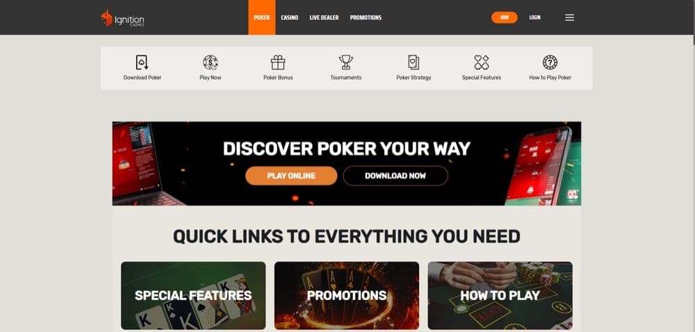 Ignition Poker