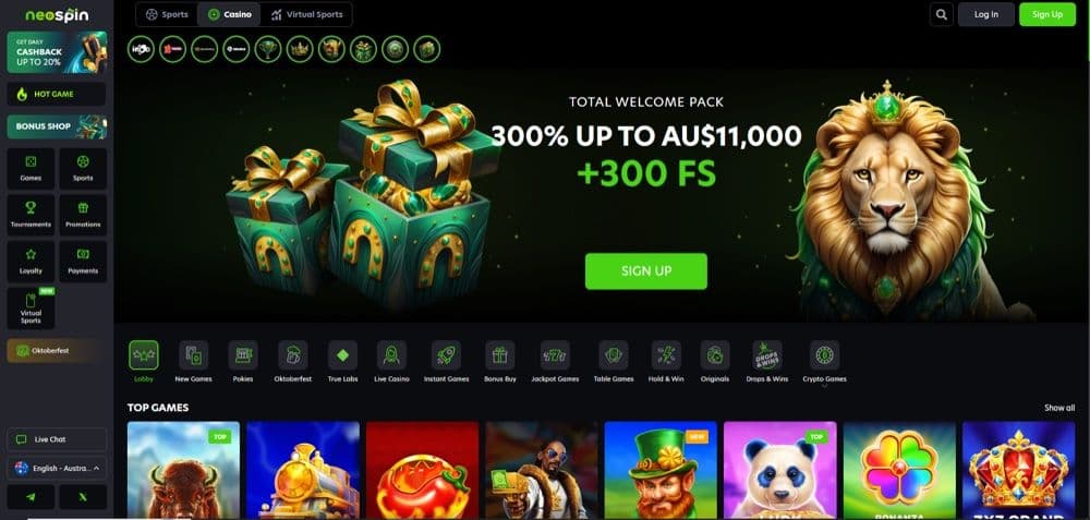 Neospin Casino Review