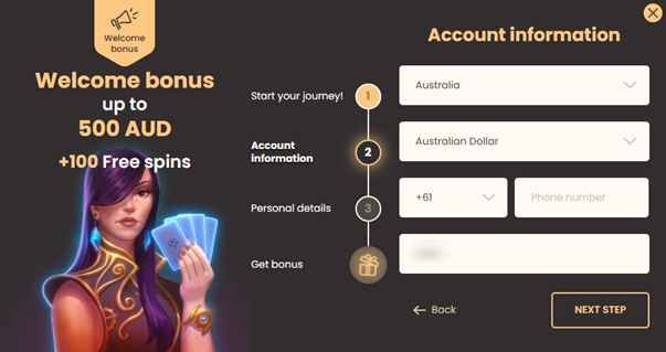 National Casino registration in AUD